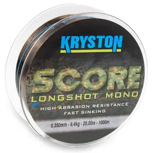 Kryston vlasec score long shot mono hnědý 1000 m - 0,26 mm 11,8 lb