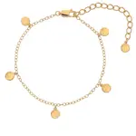 Hot Diamonds Půvabný pozlacený náramek s diamantem Jac Jossa Soul DL639