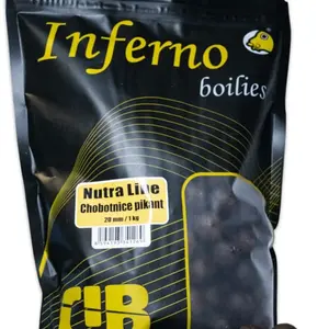 Carp inferno boilies nutra line chobotnice pikant - 1 kg 20 mm