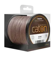 Delphin splétaná šňůra caton hnědá-průměr 0,63 mm / nosnost 68,2 kg / návin 1000 m