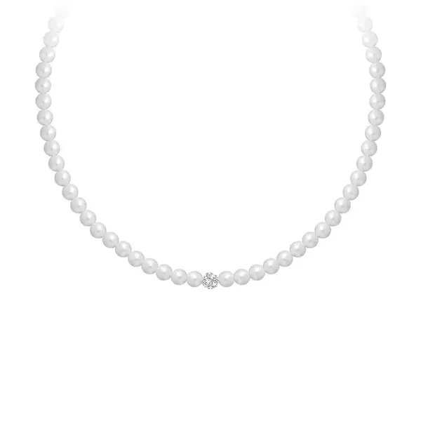 Preciosa Perličkový náhrdelník Velvet Pearl Preciosa 2218 01