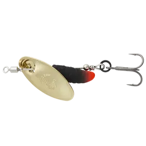 Savage gear třpytka grub spinners gold black - #1 3,8 g