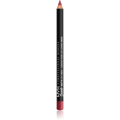 NYX Professional Makeup Suede Matte Lip Liner matná tužka na rty odstín Cherry Skies 1 g