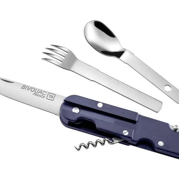 Tb outdoor kempingový nůž bivouac blue
