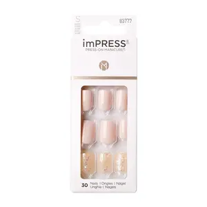 KISS Samolepicí nehty imPRESS Dorothy 30 ks