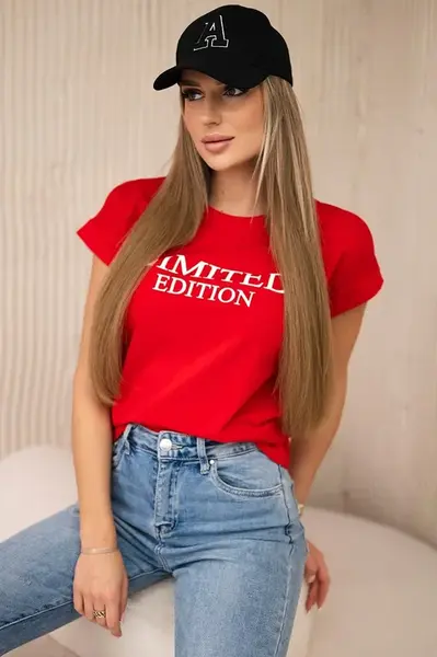 Blůza Limitovaná edice červená