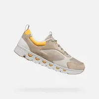 Béžové pánské tenisky Geox Spherica ECUB-4 - Pánské