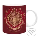 Harry Potter keramický Hrnček 320 ml - X-MAS Hogwarts červený
