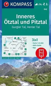 042 Inneres Ötztal und Pitztal 1: 25 000