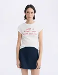 Tričko Thinking MU Light White Mirna Tee WHITE