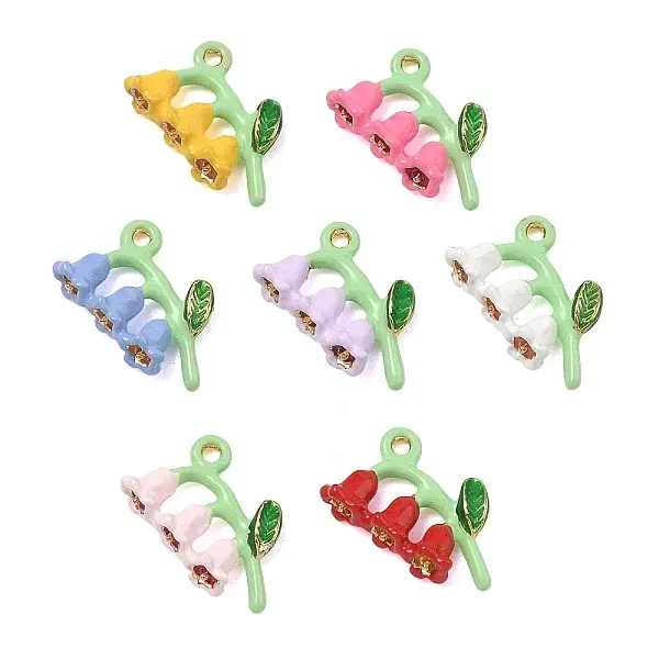 Alloy Enamel Pendants
