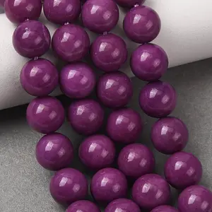Dyed Natural Malaysia Jade Beads Strands