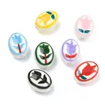 Printed Handmade Porcelain Beads