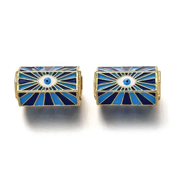 Rack Plating Brass Enamel Pendants