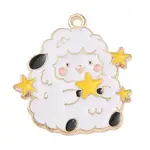 Alloy Enamel Pendants