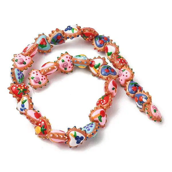 Baking Painted Glass Enamel Beads