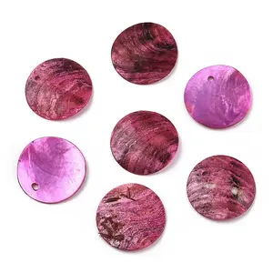 Natural Akoya Shell Pendants