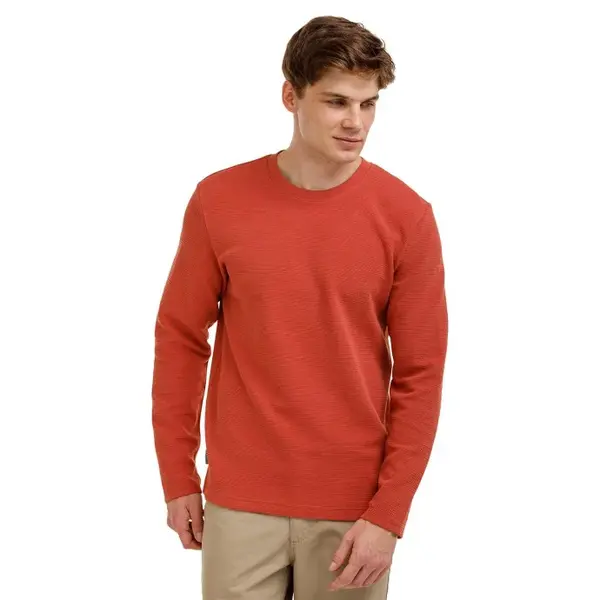 Bushman Pánske bavlnené tričko Vigold, terracotta M