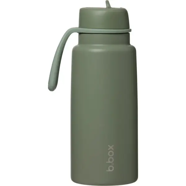 b.box Insulated Flip Top Bottle termofľaša Olive 1 ks