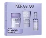 Dárková cestovní sada pro blond vlasy Kérastase Blond Absolu Hydration Care Set + dárek zdarma