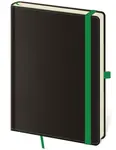 Linkovaný zápisník Black Green L