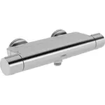 Hansa Optima sprchová batéria s poličkou 150 mm brúsená oceľ 6514020180