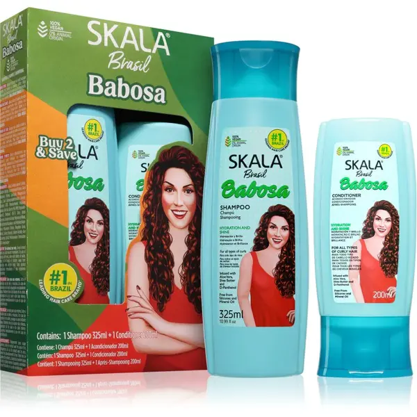 Skala Babosa set pre výživu a hydratáciu pre suché vlasy