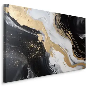 Muralo OBRAZ NA PLÁTNĚ Mramor Vzor Abstrakce 70x50