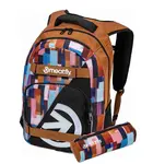 Batoh meatfly exile + penál zdarma hnědá 24 l