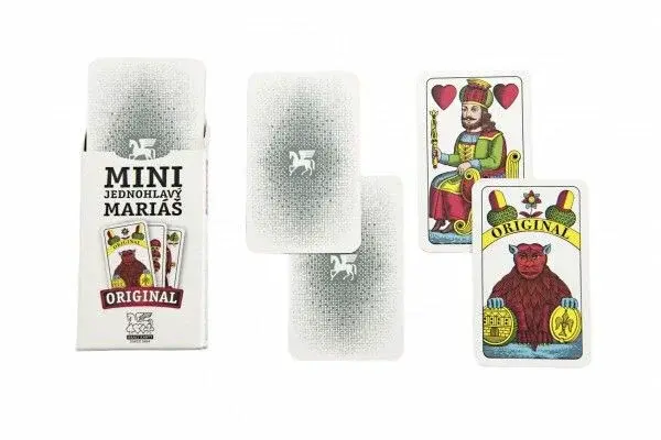 Mariáš MINI jednohlavý - karty v papírové krabičce