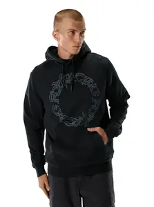 Fox pánská mikina Slowburn Fleece Po Black | Černá | Velikost L