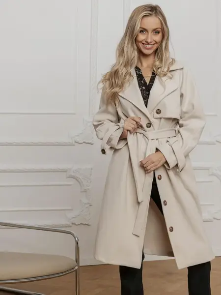 Edoti Fashionable women's coat CL