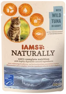 Kapsička IAMS Naturally tuňák v omáčce 85g