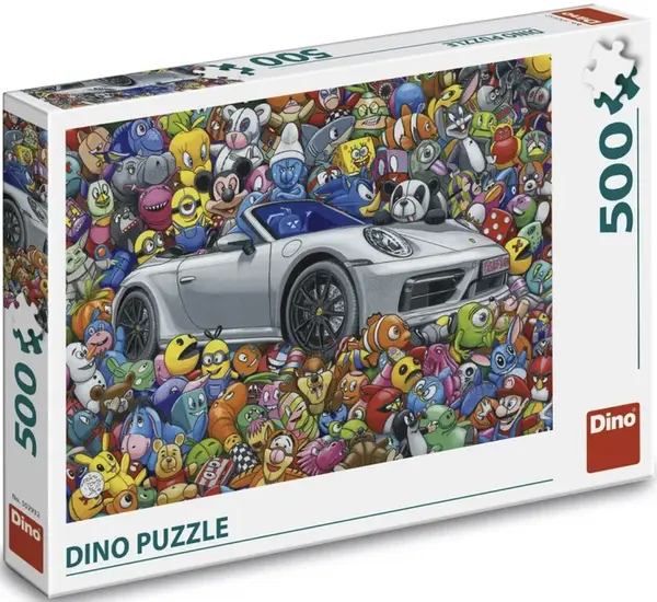 Puzzle Erikovy hračky 500 dílků (poškozené)