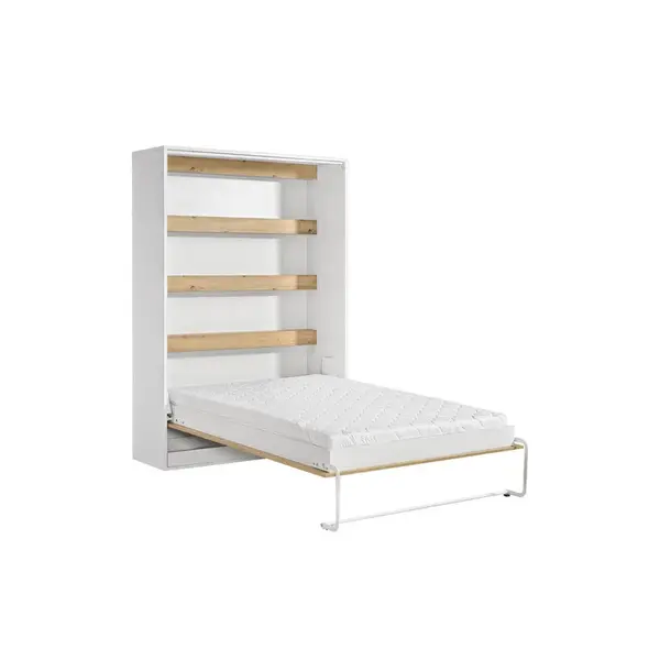 Kaiser Möbel SKLÁPĚCÍ POSTEL Perfekt 140x200 vertikální s matrací Dub + Černá