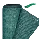Relaxdays PLOTOVÁ CLONA tmavě zelená HDPE 2,0x15 m