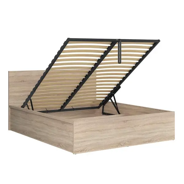 Petits-meubles BOXSPRING POSTEL 160/200 Edwin Světlé dřevo