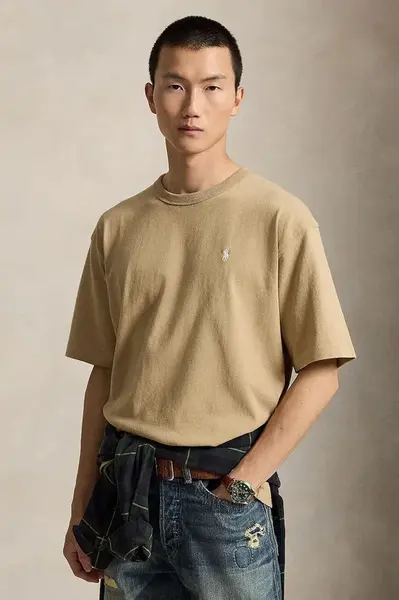 Polo Ralph Lauren  oversize tričko pánské bavlněné