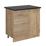 Vicco ROHOVÁ SKŘÍŇKA R-Line Sonoma 86 cm , PD Antracit