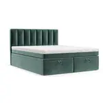 AltaBeds POSTEL BOXSPRING LUME 160/200 Tyrkysová