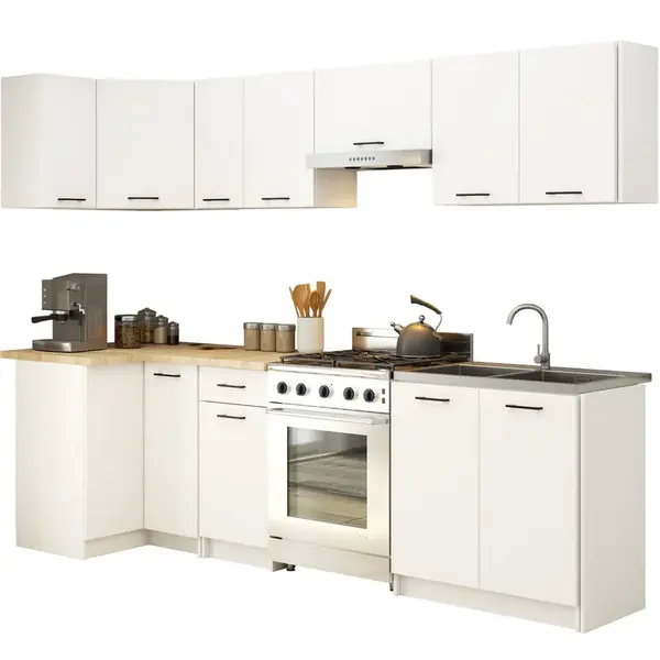 RAUMHIRSCH FURNITURE KUCHYŇSKÝ BLOK Bílý 203/300/46