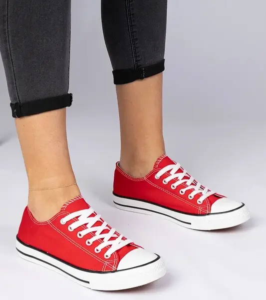 Gemre Red classic women's sneakers Menfis