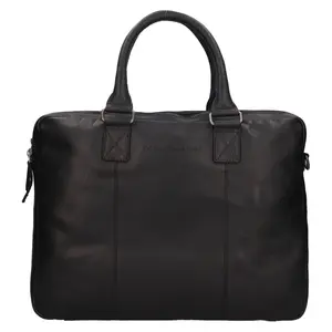 Pánská kožená taška na notebook The Chesterfield Brand Lorenc - černá