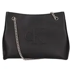 Menší dámská kabelka Calvin Klein Jeans Villa - černá