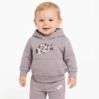 Nike kids po hoodie jogger ft pant set 24m