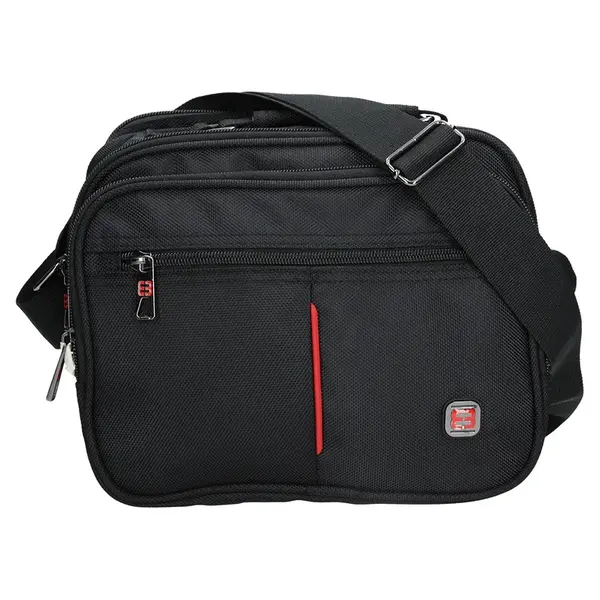 Pánska taška cez rameno Enrico Benetti Boston - čierna