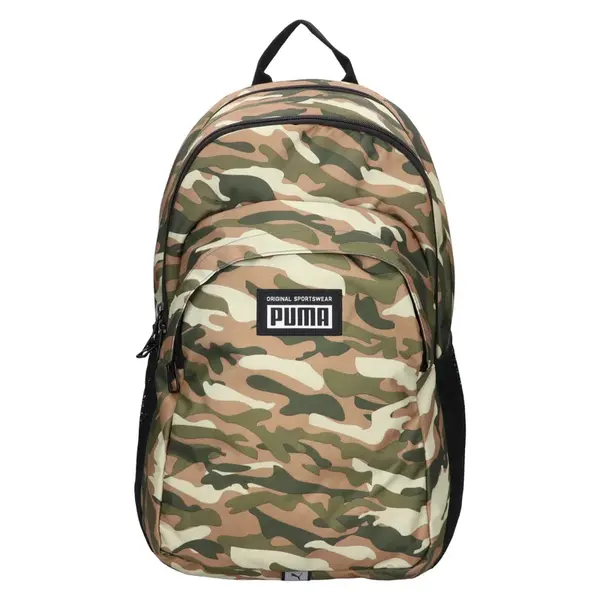 Športový batoh Puma Tannes -zeleno-hnedá