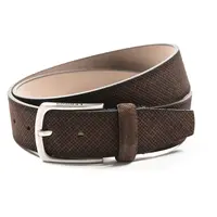 Kožený pánsky hnedý opasok Lerros Bruce