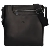 Dámská kožená crosbody kabelka Katana Zela - černá