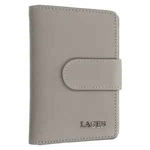 Dámská kožená peněženka Lagen Kamila - grey